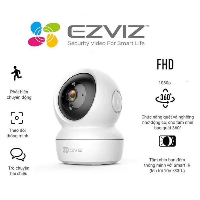 Camera IP wifi Ezviz C6N 2K 3MP